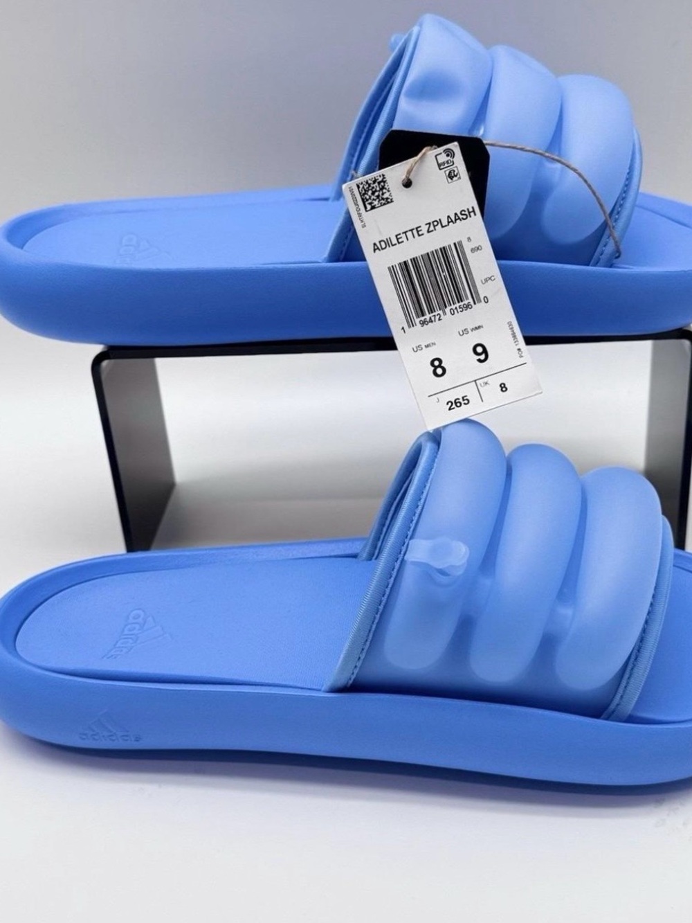 adidas Adilette Zplash Kids Slide Sandals - Light Blue